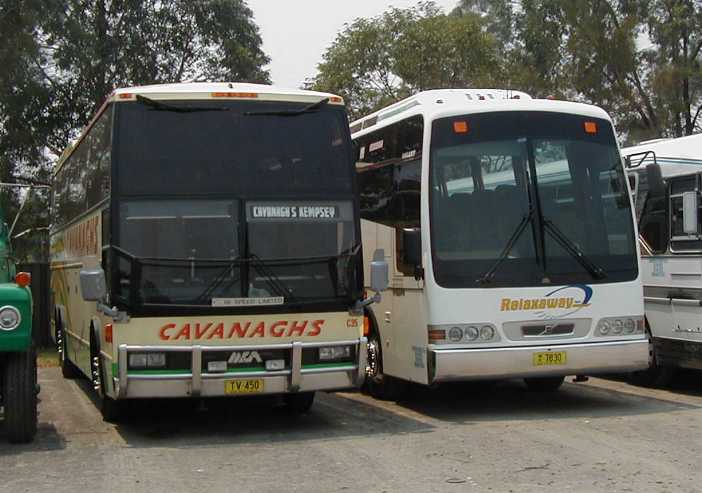 Interline Volvo B7 A B Denning Galaxy coach 22